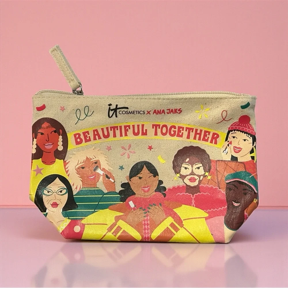 IT Cosmetics “Beautiful Together” Limited Edition Makeup Bag & Travel Brush Set